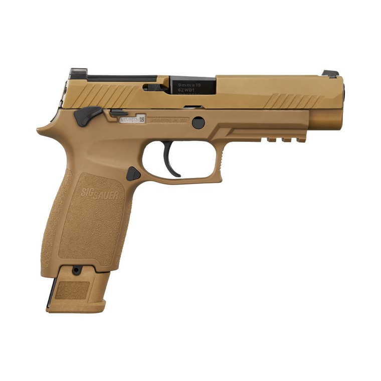 Sig Sauer M17 Coyote OR Handgun 10rd Magazines(3) 4.7" Barrel Manual Safety