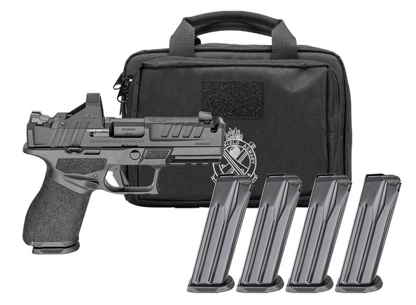 SPRINGFIELD ARMORY ECHELON COMP COMPACT FRAME 9MM 4IN BARREL 18RD BLACK U-DOT 4MAGS EC9409B-COMP-PAC