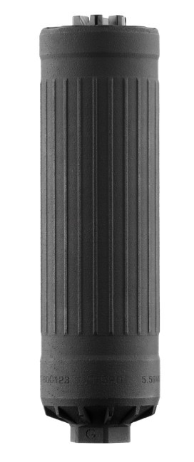 DEAD AIR DEFENSE CT5P PATROL 5.56 BLACK TRISKELION GMS LOW BACK PRESSURE SILENCER 1/2-28 DIRECT THREAD       CT5PDTBLK0528