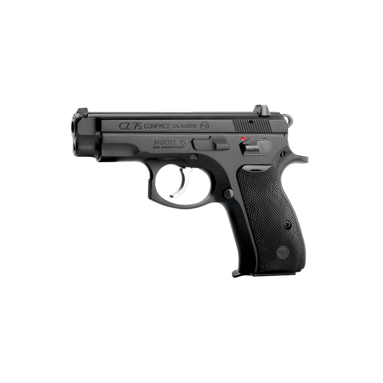 CZ 75 D PCR Anniversary Elite Handgun 9mm Luger 10rd Magazines(2) 3.75" Barrel Steel Frame Manual Safety