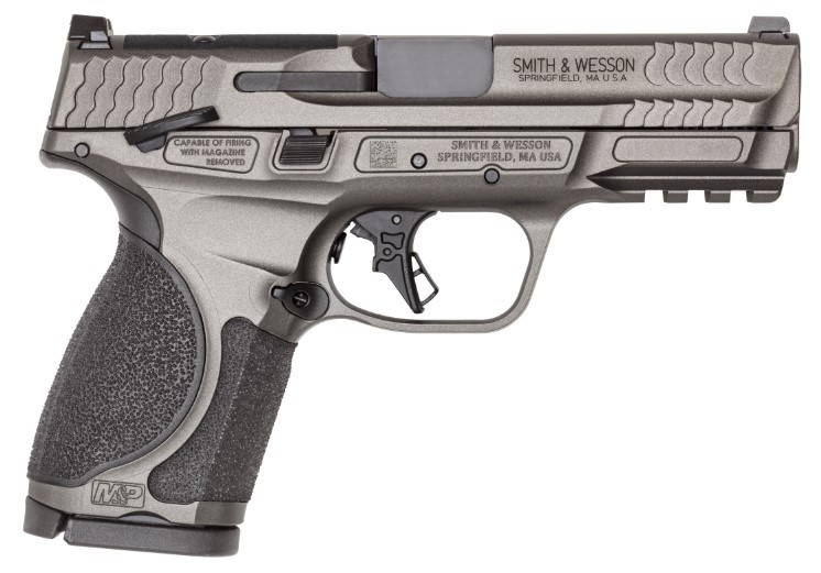 SMITH & WESSON M&P 9 M2.0 METAL COMPACT 9MM LUGER 4IN BARREL 15RD OR OPTIC READY TS GRAY SF 14103