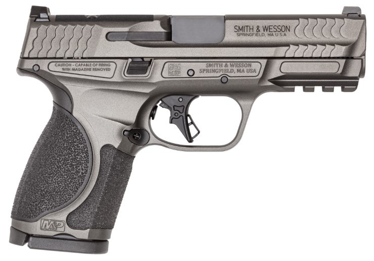 SMITH & WESSON M&P 9 M2.0 METAL COMPACT 9MM LUGER 4IN BARREL 15RD OR OPTIC READY NTS GRAY SF 14101