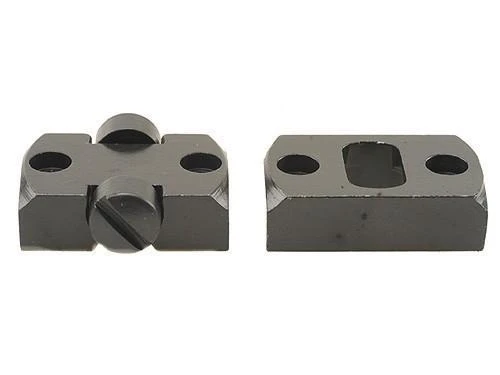Weaver 2-Piece Grand Slam Steel Dovetail Scope Base - CVA Round Receiver Black