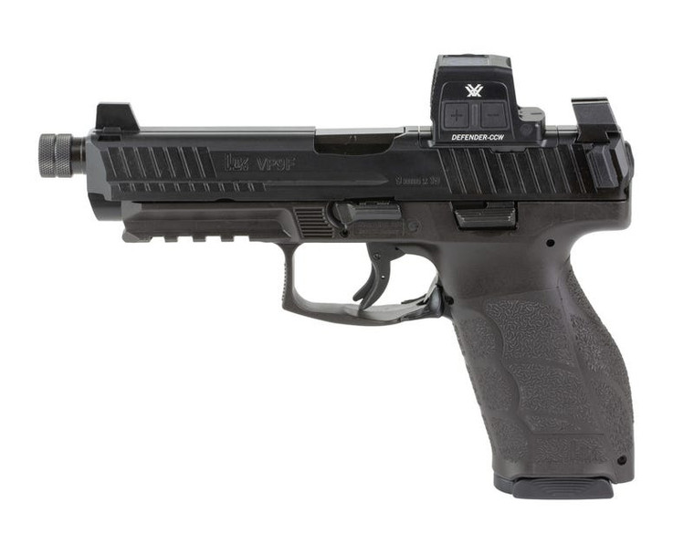 H&K VP9A1 F TACTICAL 9MM 5.12IN BARREL 10RD BLACK OE VTX SIGHT 81001363