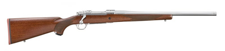 RUGER M77 HAWKEYE 25OTH ANN. 308 WIN 20IN BARREL 4RD SS WALNUT STK 67113
