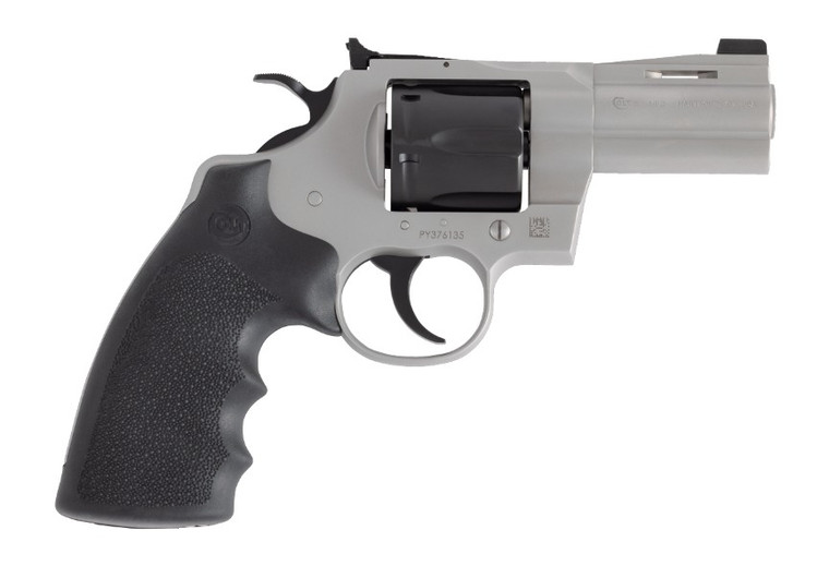 COLT TWO-TONE PYTHON 357 MAG 3IN BARREL FLUTED 6RD MATTE BLUED CYLINDER MATTE STAINLESS FRAME PYTHON-TTM3NS TALO