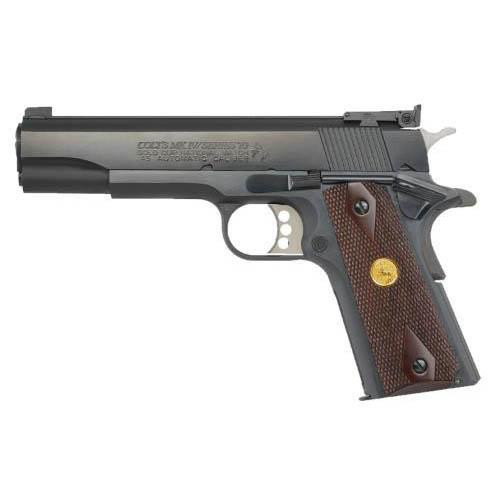 Colt Gold Cup National Match Handgun 9mm Luger 9rd Magazine 5" Barrel Blued Finish