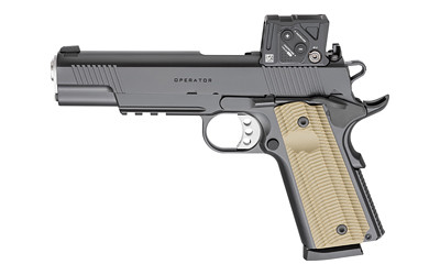 SPRINGFIELD ARMORY 1911 OPERATOR 45 ACP 5IN BARREL 8RD BLACK AOS PISTOL PO9230COA