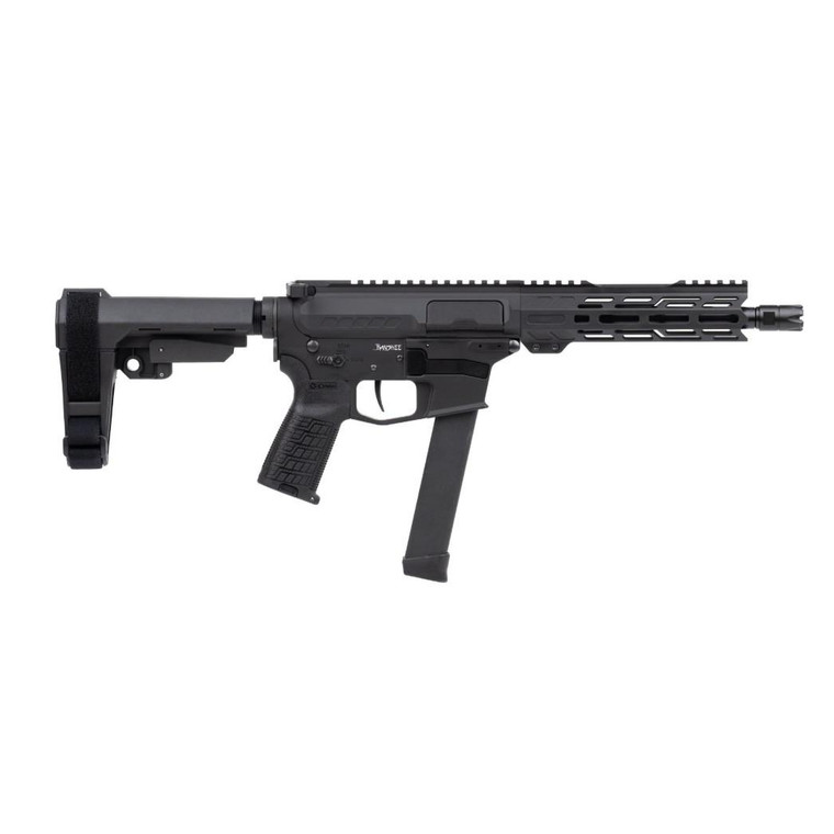 CMMG Banshee MKGs Fixed Ejector Handgun 9mm Luger 33rd Magazine 8" Barrel RipBrace Armor Black