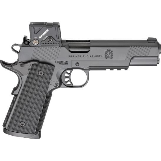 SPRINGFIELD ARMORY 1911 TRP 45 ACP 5IN BARREL 8RD BLACK COA PISTOL W/LIGHT RAIL PC9125LRCOA