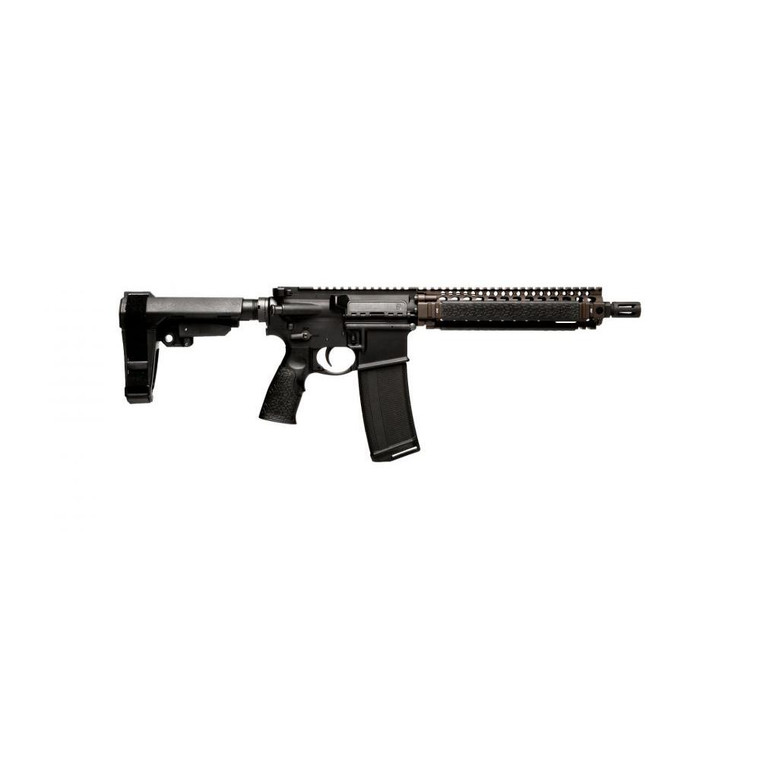 Daniel Defense MK18 FDE Pistol 5.56 NATO 32rd Magazine 10.3" Barrel Brace