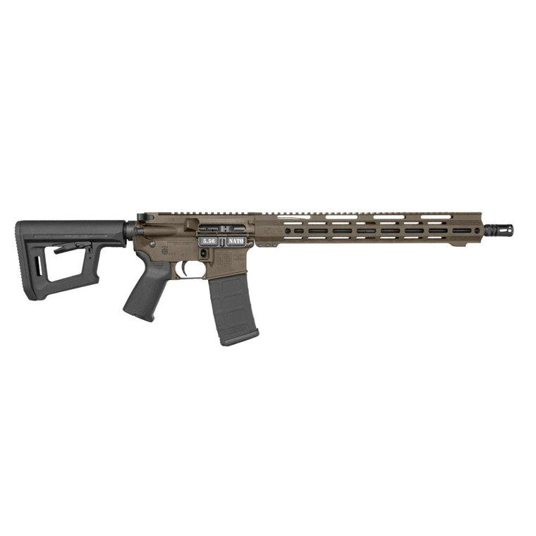 Diamondback Carbon DB15 Rifle 5.56mm 30rd Magazine(1) 16" Barrel M-LOK Rail Midnight Bronze