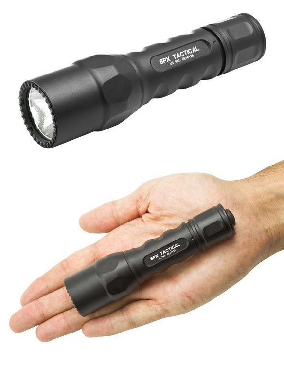 6PX TACT FLASHLIGHT 275 LUM BLK