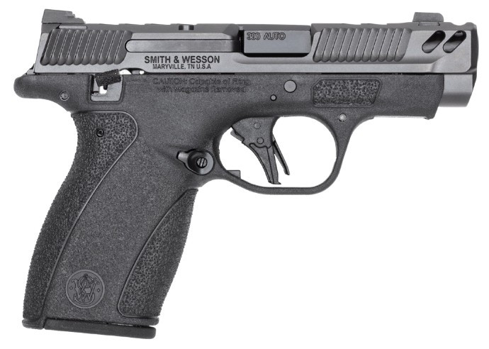 SMITH & WESSON PC BODYGUARD 2.0 CARRY COMP THUMB SAFETY 380 AUTO 3.1IN 2-10RD GRAY/BLACK 14418