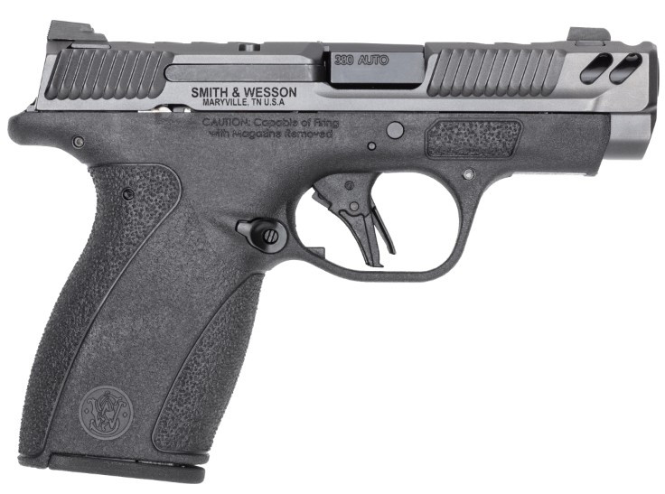 SMITH & WESSON PC BODYGUARD 2.0 CARRY COMP NO THUMB SAFETY 380 AUTO 3.1IN 1-10RD 1-12RD GRAY/BLACK  14416