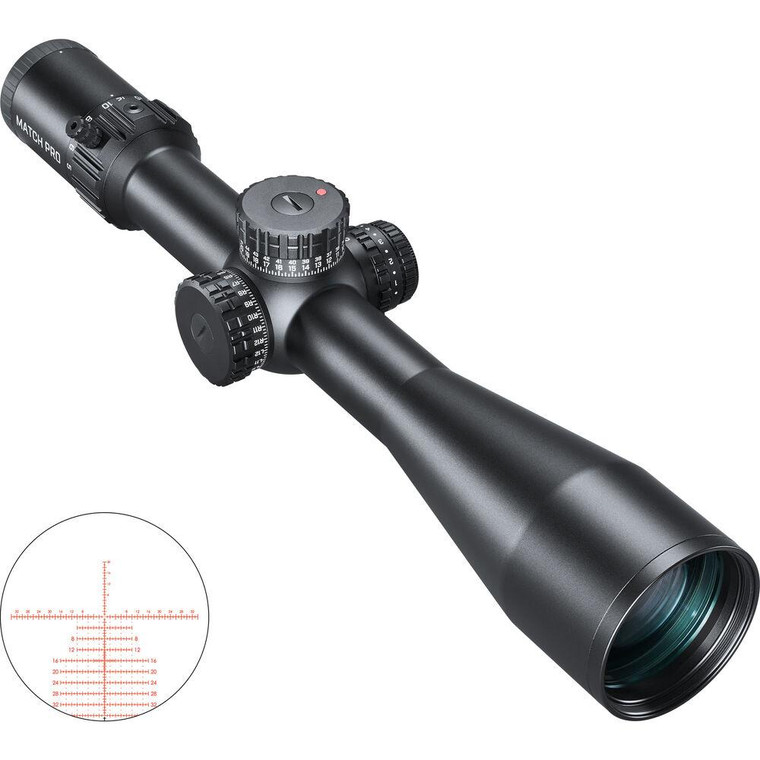 Bushnell Match Pro ED Rifle Scope 5-30x56 34mm FFP DM2 MOA w Floating Dot Illum