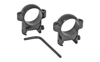 BURRIS MED 1" ZEE RINGS BLK