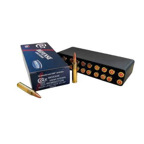 Double Tap Colt Defense Ammunition .223 Rem 62gr SCHP 2900 fps 20/ct