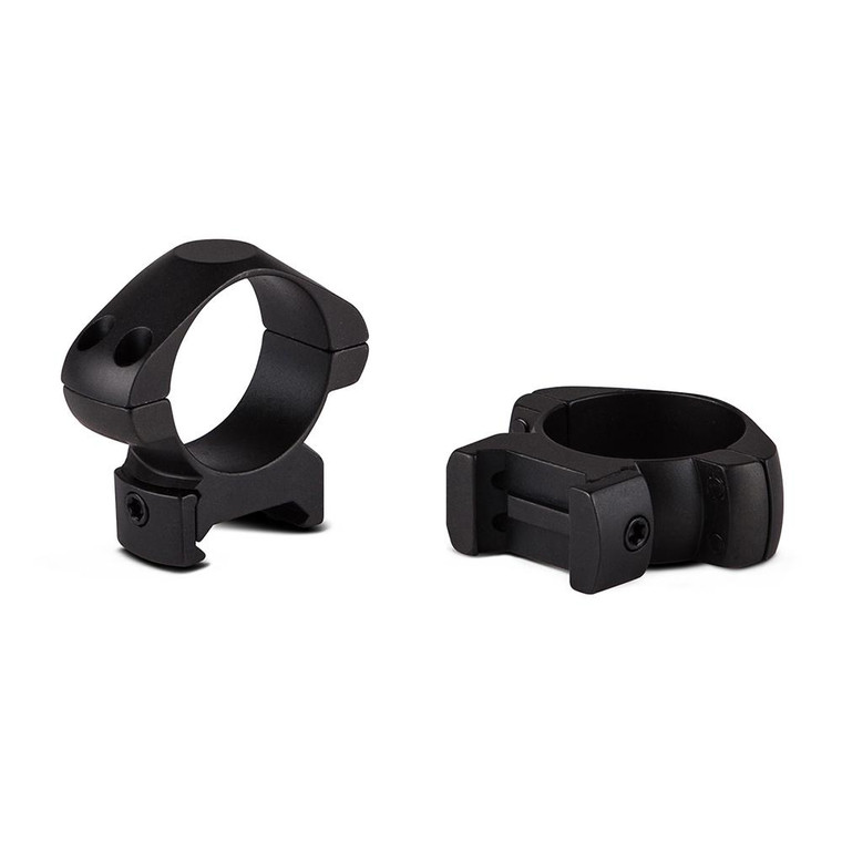 Konus 2-Piece Steel Riflescope Rings 30mm Medium - Matte Black