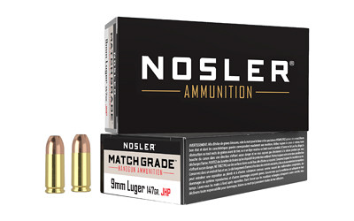 NOSLER ASP 9MM 147GR JHP 50/500