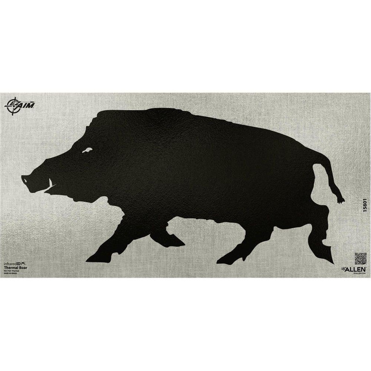 Allen EZ Aim Thermal ID Boar Paper Target 24"x12" Grey