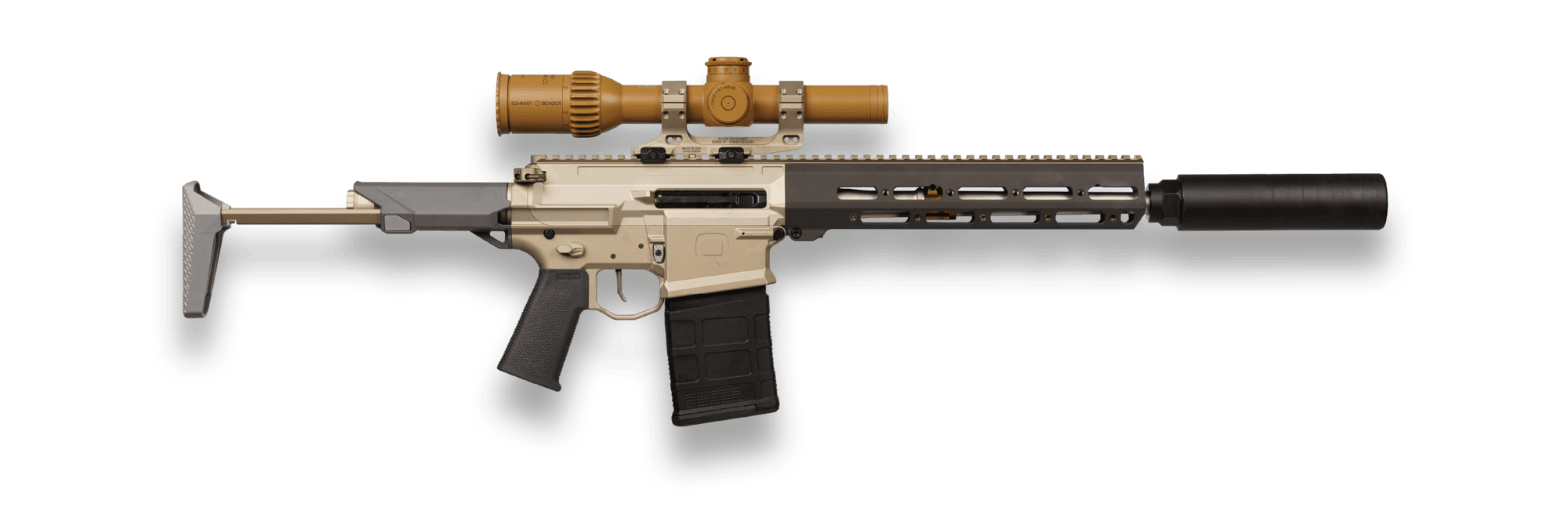 Rifle suppressors