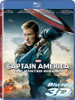 Captain America The Winter Soldier 3D Blu-ray Only (USED) 