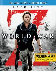 World War Z Bluray Movie Brad Pitt Mireille Enos