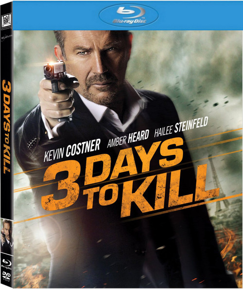 3 Days to Kill Blu-ray (USED)