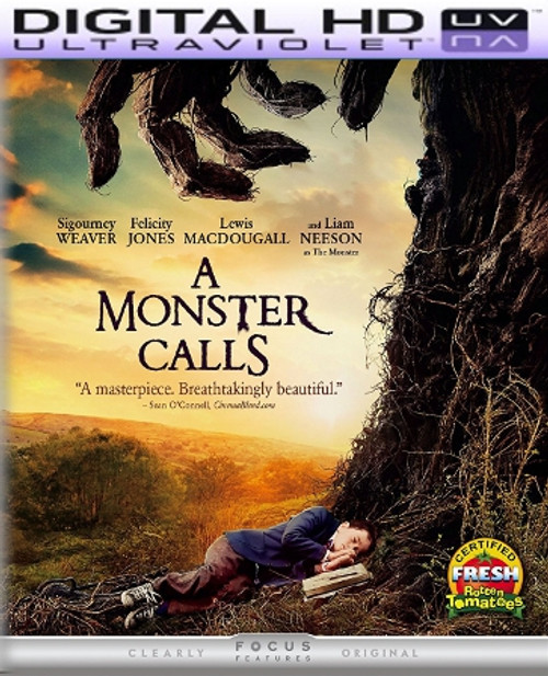 A Monster Calls HD Digital Ultraviolet UV Code 