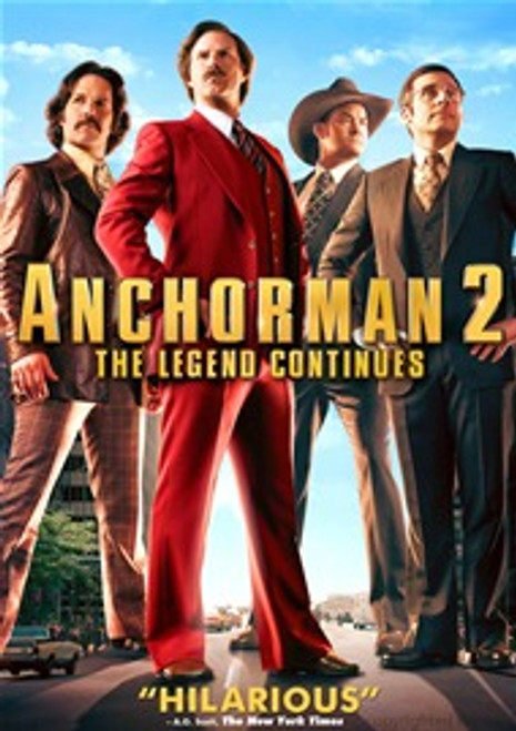 Anchorman 2  The Legend Continues DVD (USED)