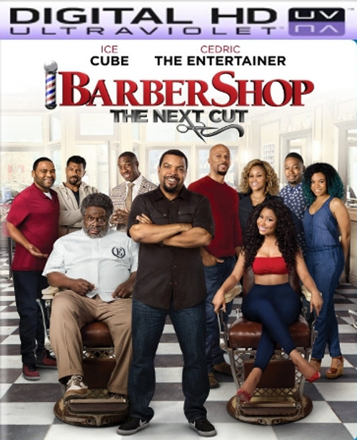 Barbershop: The Next Cut HD Digital Ultraviolet UV Code