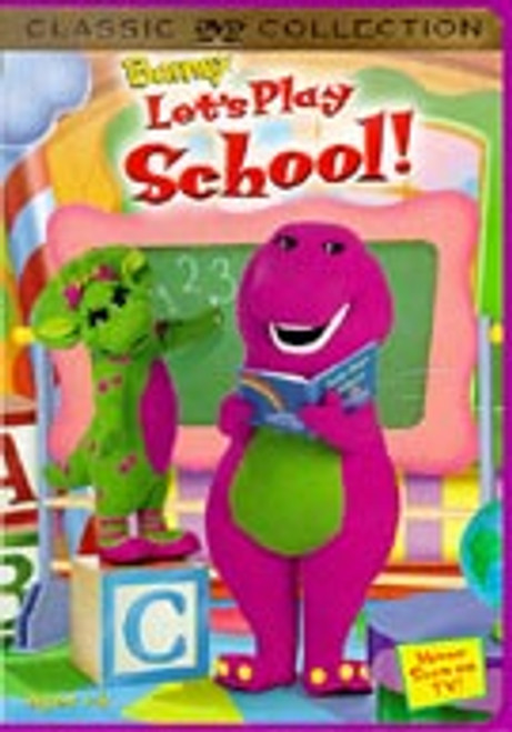 Barney Lets Play School DVD