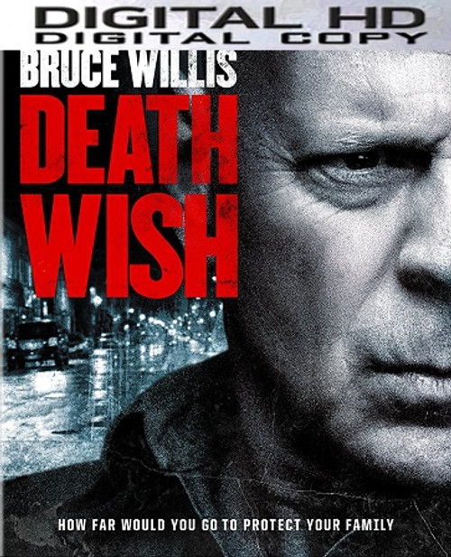 Death Wish 2018 HD UV VUDU Code     