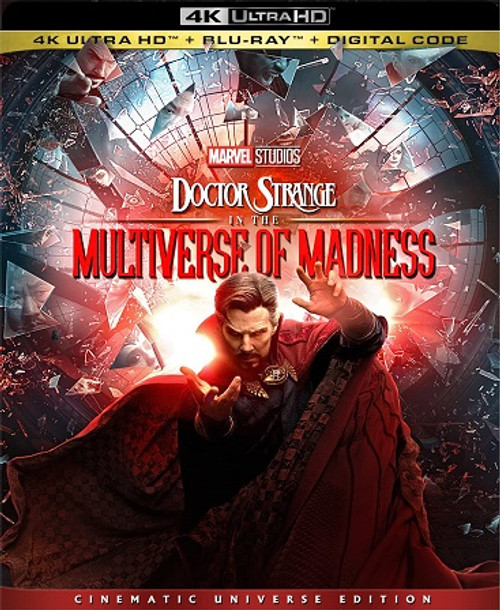 Doctor Strange in the Multiverse of Madness 4K Blu-Ray NO DIGITAL CODE 