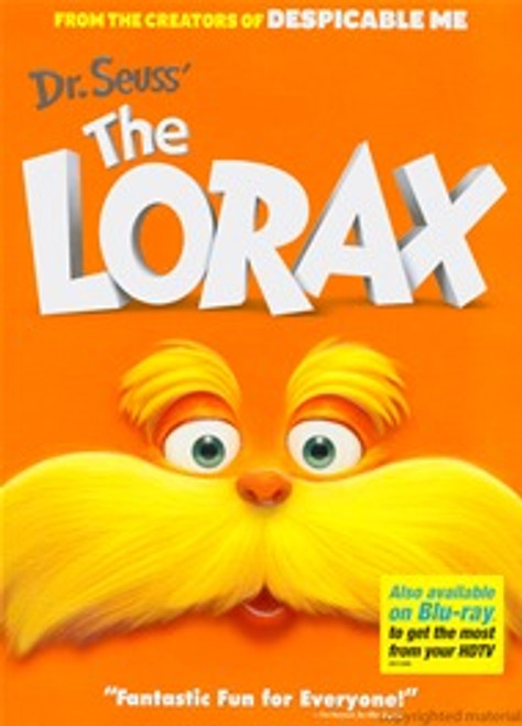 Dr Seuss The Lorax DVD Movie