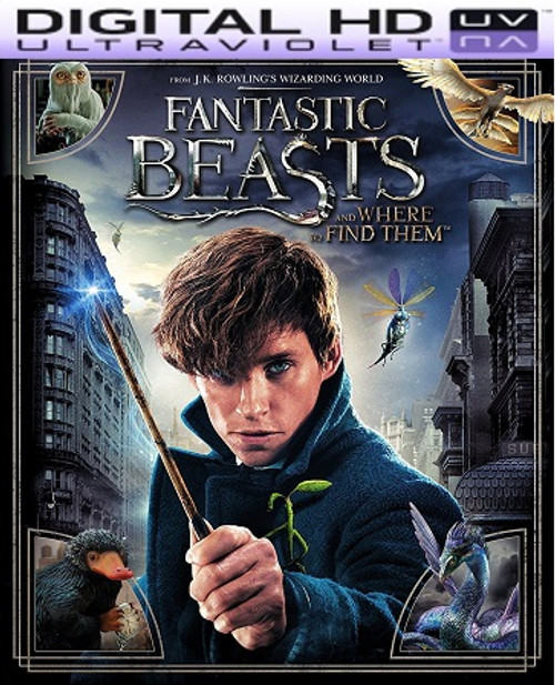 Fantastic Beasts and Where to Find Them HD Digital Ultraviolet UV Code 