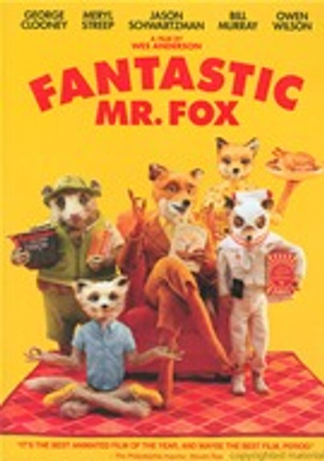 Fantastic Mr Fox DVD Movie