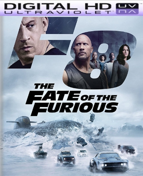 The Fate of the Furious Theatrical Version HD Ultraviolet UV Code 