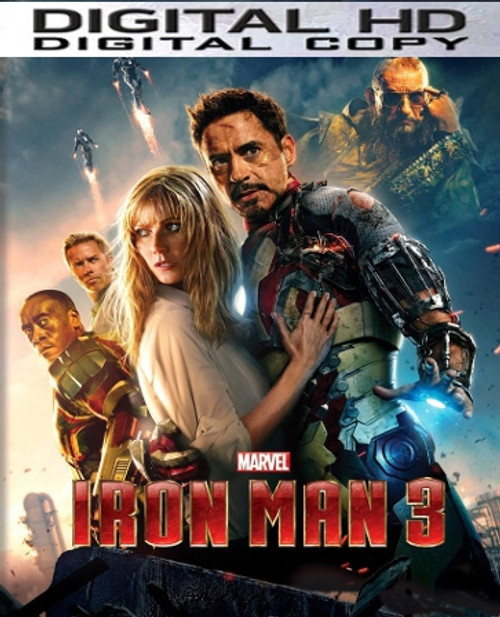 Iron Man 3 HD Digital Copy Code (VUDU)