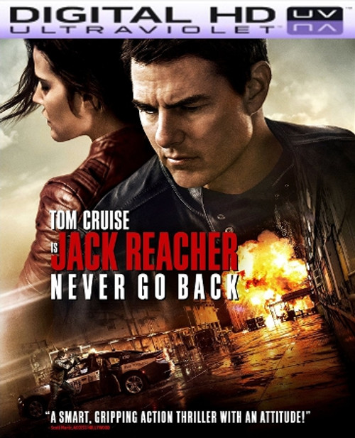 Jack Reacher: Never Go Back HD Ultraviolet UV Code ( FLASH SALE WILL END WITHOUT NOTICE)