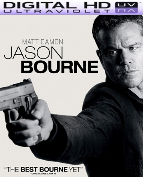 Jason Bourne HD Digital Ultraviolet UV Code