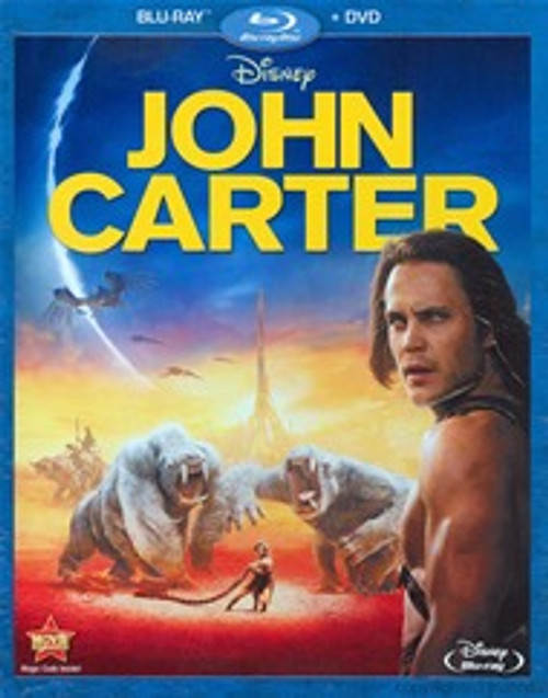 John Carter Blu-ray Movie (NO DVD)