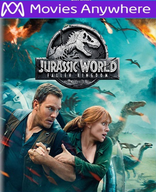 Jurassic World: Fallen Kingdom HD UV or iTunes Code via MA 