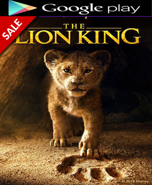 The Lion King 2019 HD Google Play Code