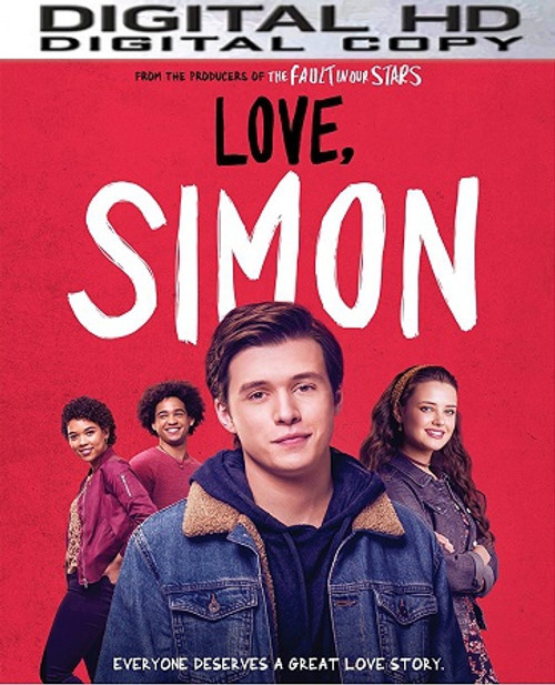 Love, Simon HD UV or iTunes Code     