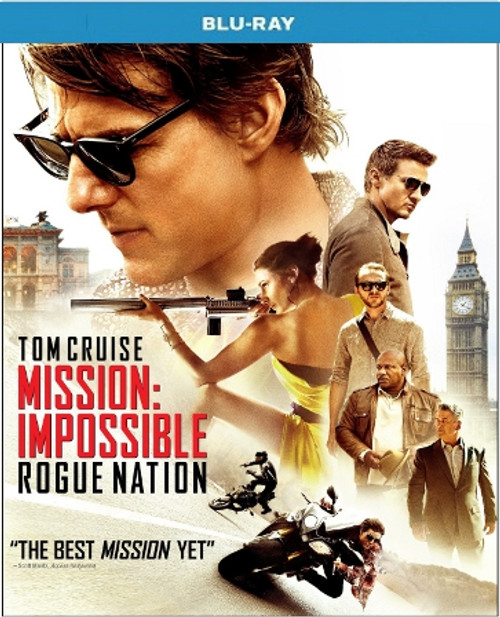 Mission Impossible Rogue Nation Blu-ray Single Disc