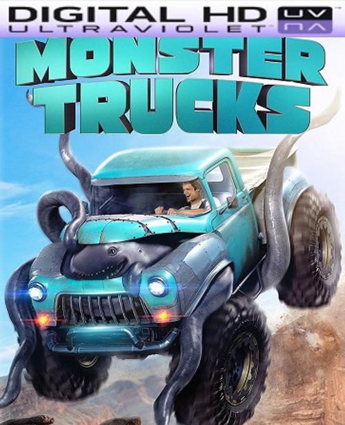 Monster Trucks HD Digital Ultraviolet UV Code 