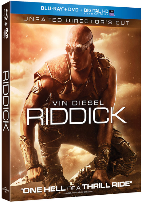 Riddick: Unrated Director's Cut (Blu-ray + DVD + UltraViolet)
