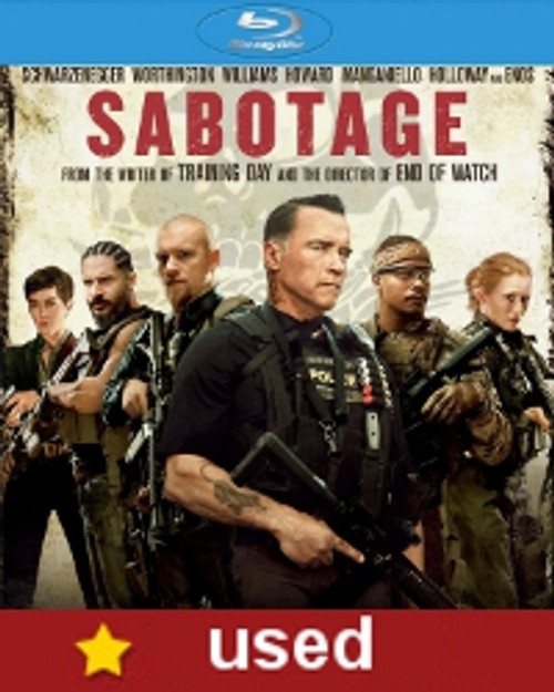 Sabotage Blu ray (USED)